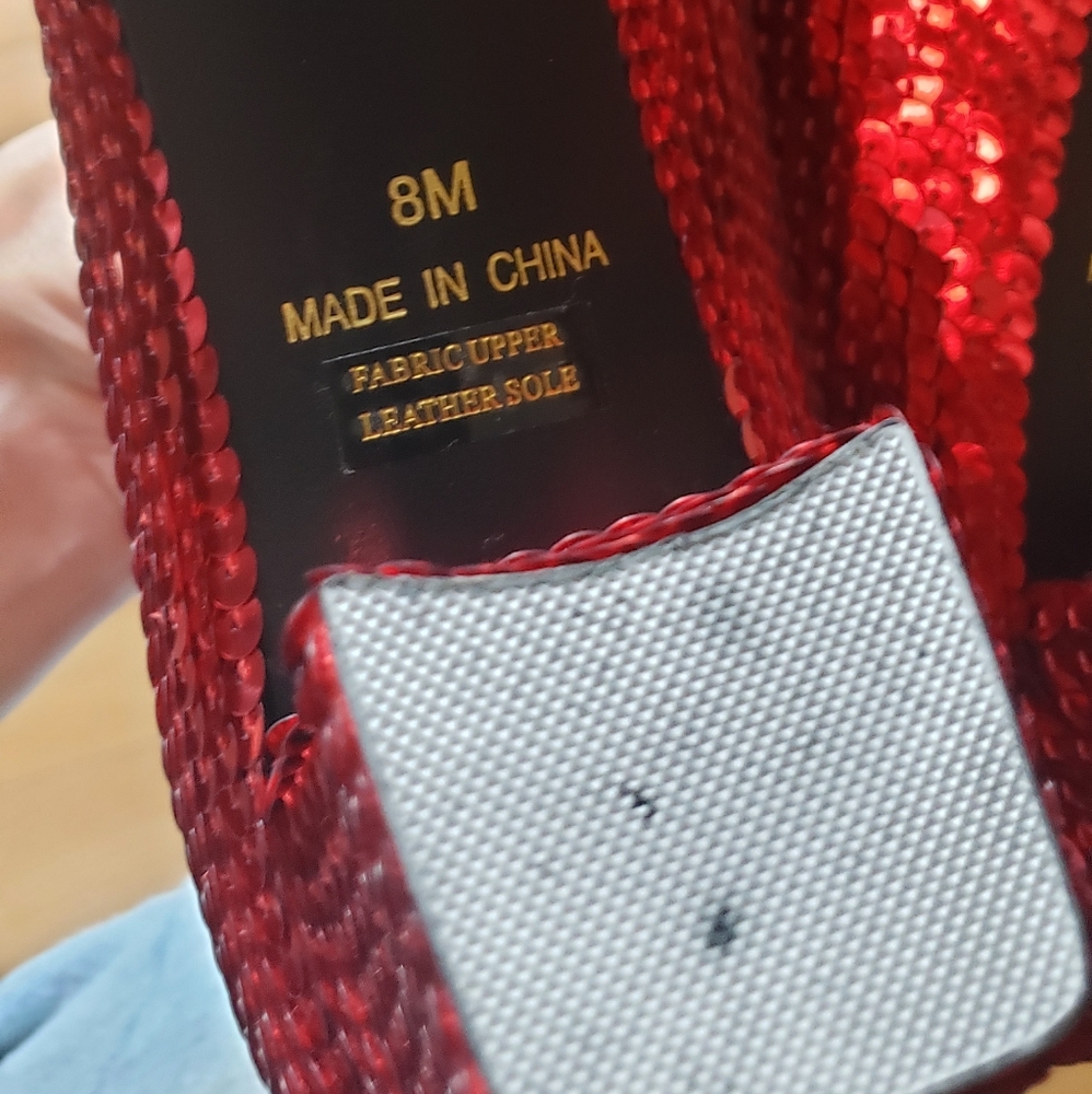 🧙‍♀The Wizard of Oz Dorothy Cosplay Ruby Slippers - Picture 4 of 7